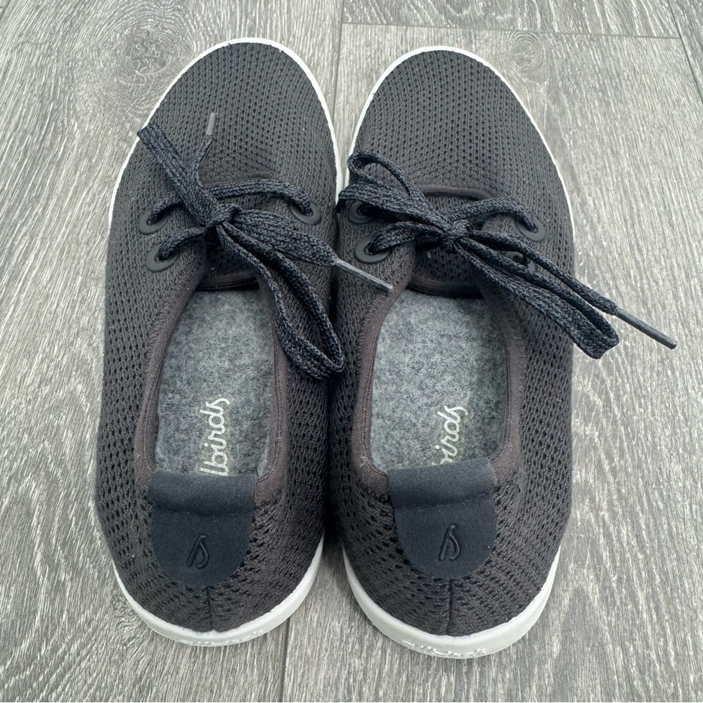Allbirds Merino Wool Runners Shoes Dark Grey Charcoal Women’s Sz 7 - Picture 4 of 6